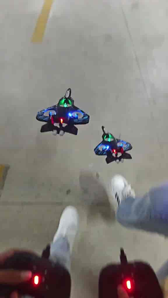 RC Jet with LED Lights
