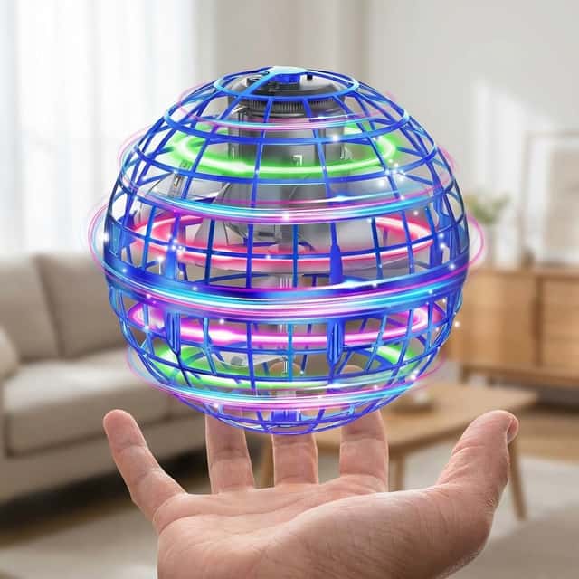Flying Ball Orb Toy with RGB Light