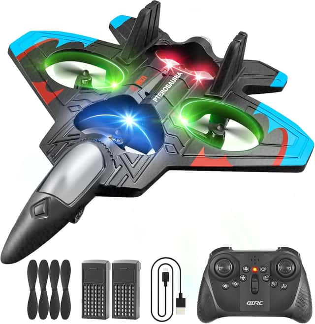 RC Jet with LED Lights